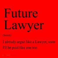 Funny Future Lawyer Gift For Law School Graduate Attorney Santa Hat thumb 1