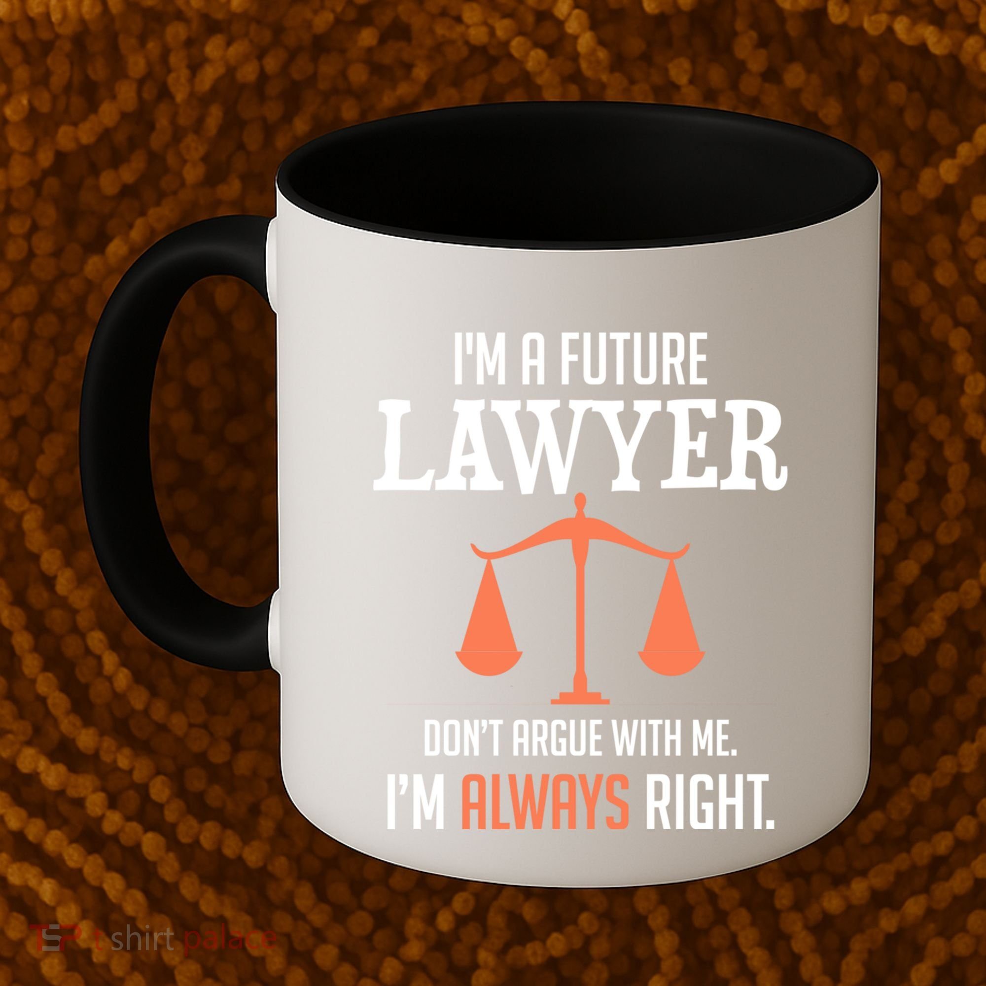 Funny Future Lawyer Law School Student Gift Coffee Mug