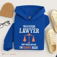 Funny Future Lawyer Law School Student Gift Hoodie thumb 4