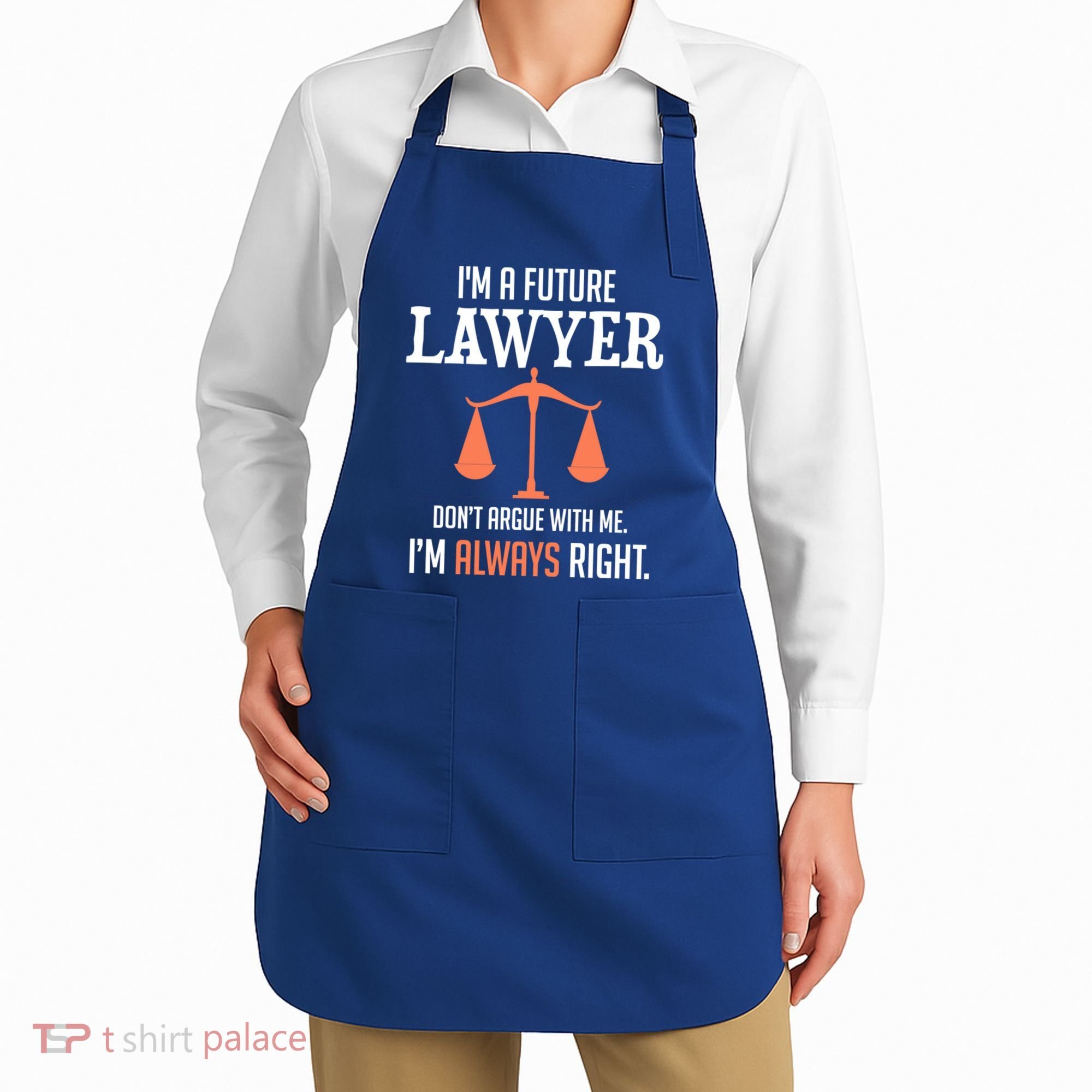 Funny Future Lawyer Law School Student Gift Apron