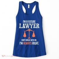 Funny Future Lawyer Law School Student Gift Women's Tank Top thumb 0