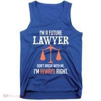 Funny Future Lawyer Law School Student Gift Tank Top thumb 0
