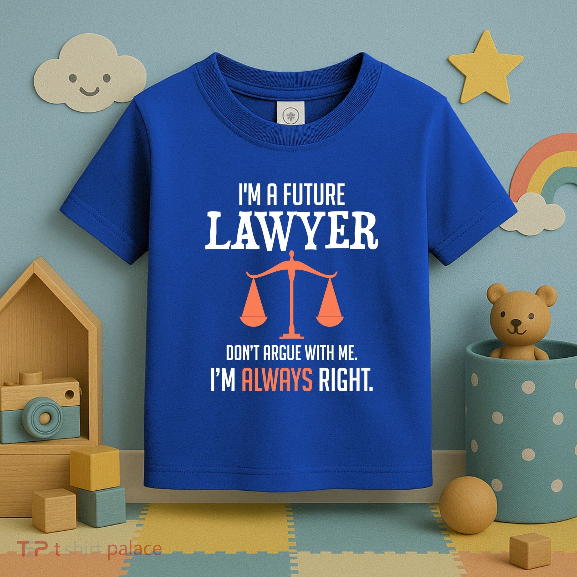 Funny Future Lawyer Law School Student Gift Toddler T-Shirt