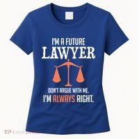 Funny Future Lawyer Law School Student Gift Women's T-Shirt thumb 0