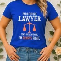 Funny Future Lawyer Law School Student Gift Women's T-Shirt thumb 2