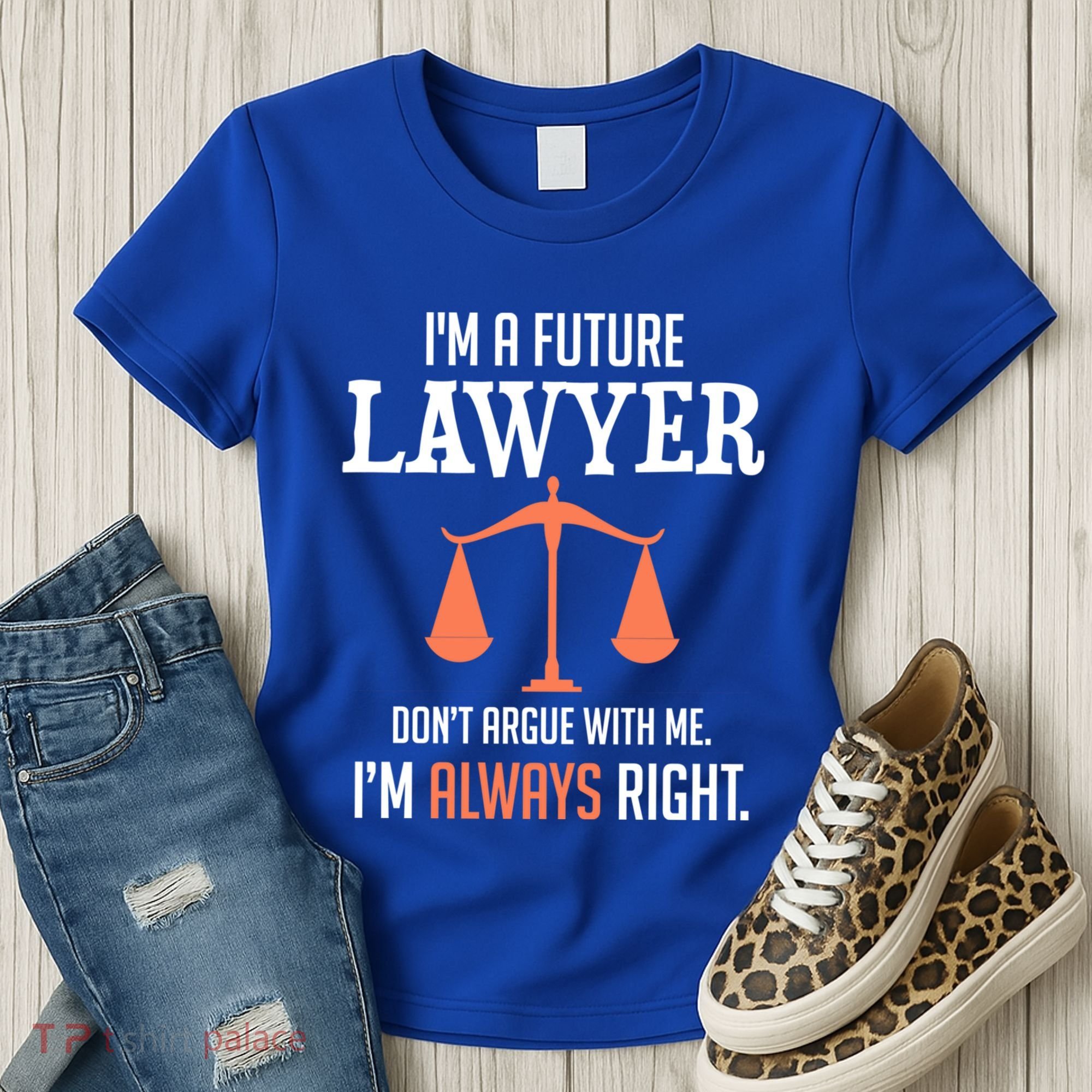 Funny Future Lawyer Law School Student Gift Women's T-Shirt
