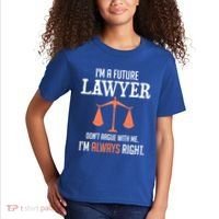 Funny Future Lawyer Law School Student Gift Kids T-Shirt thumb 2