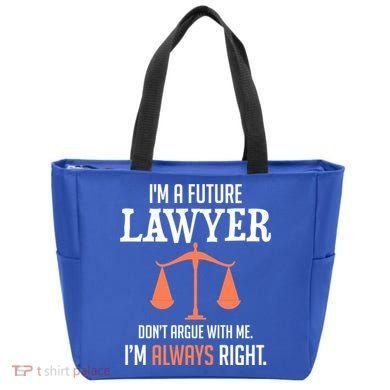 Funny Future Lawyer Law School Student Gift Tote Bag