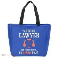 Funny Future Lawyer Law School Student Gift Tote Bag thumb 0
