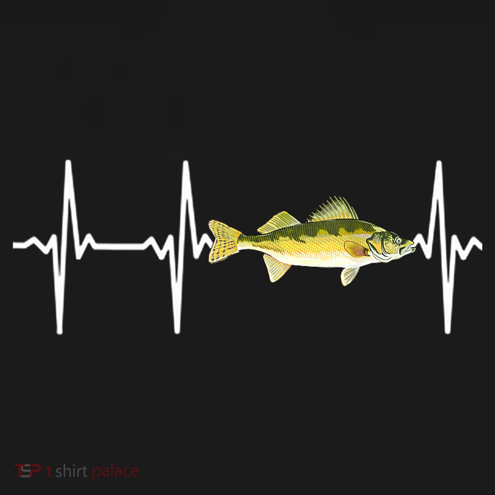Fish Fishing Lovers Walleye Heartbeat For Freshwater Gift Women's Hoodie