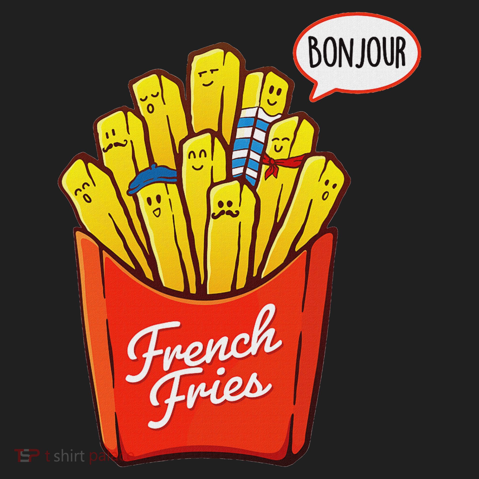 French Fries Lover Fast Food Eater  Women's Sweatshirt