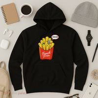 French Fries Lover Fast Food Eater  Hoodie thumb 3