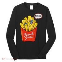 French Fries Lover Fast Food Eater  Long Sleeve Shirt thumb 0