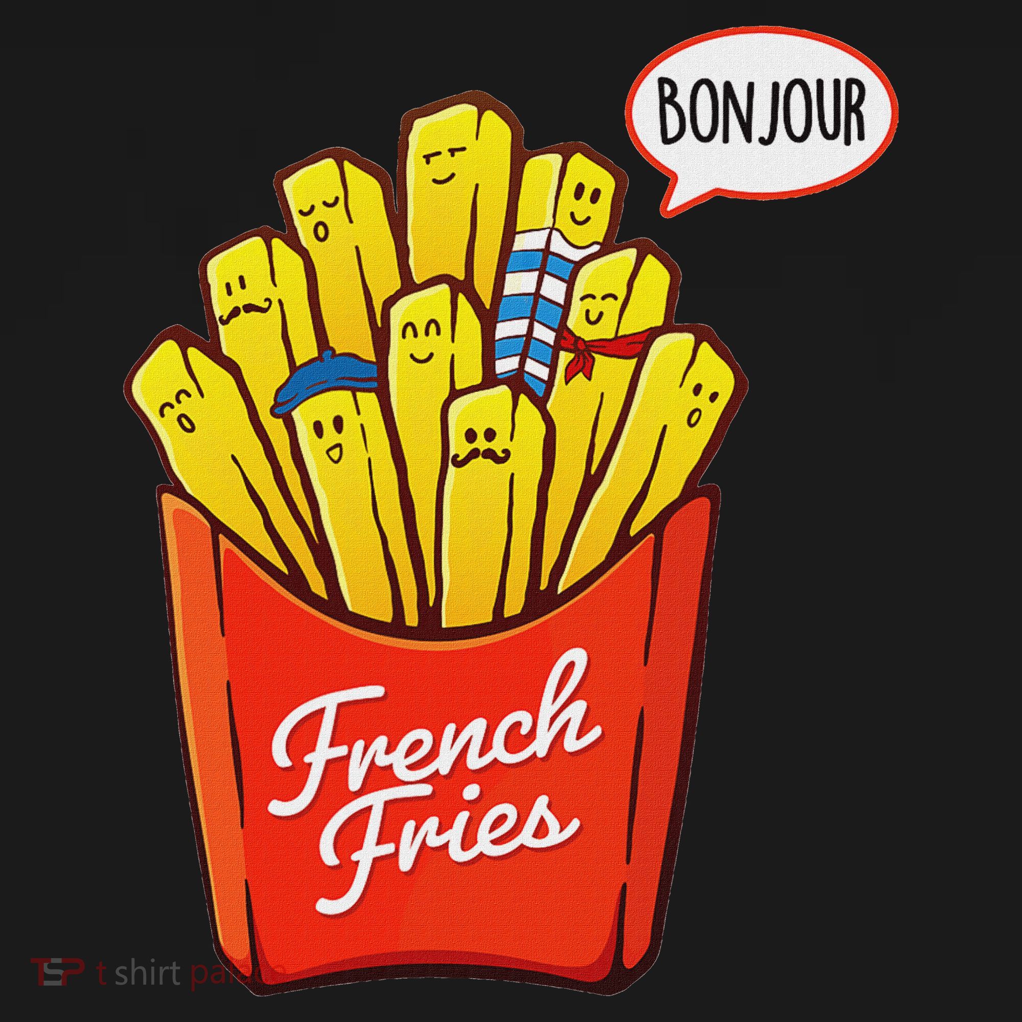 French Fries Lover Fast Food Eater  Sweatshirt