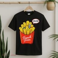 French Fries Lover Fast Food Eater  T-Shirt thumb 2