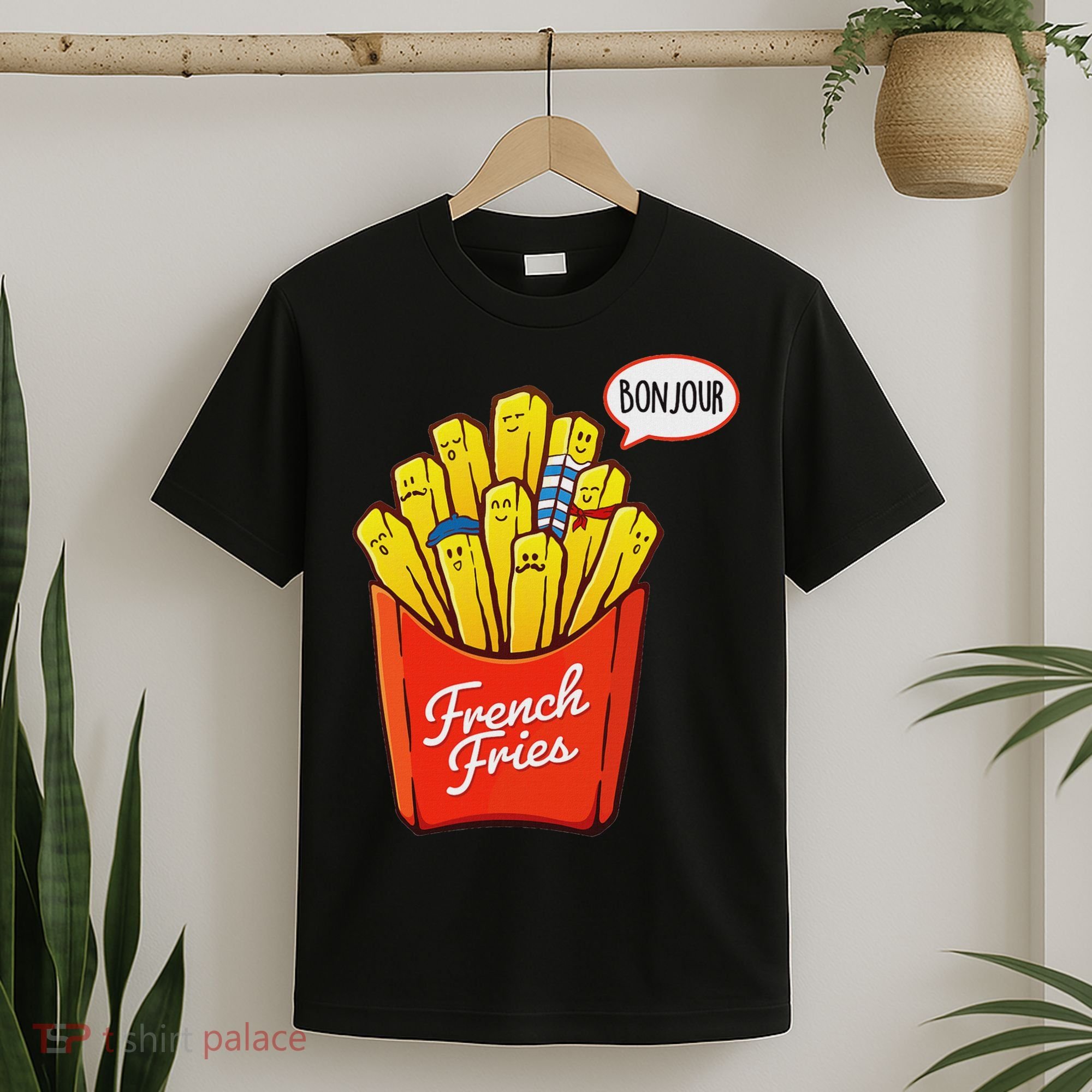 French Fries Lover Fast Food Eater  T-Shirt