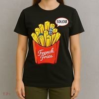 French Fries Lover Fast Food Eater  T-Shirt thumb 4