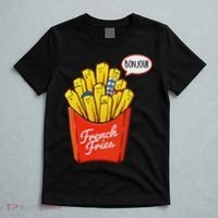 French Fries Lover Fast Food Eater  T-Shirt thumb 5
