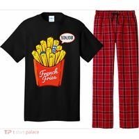 French Fries Lover Fast Food Eater  Pajama Set thumb 0