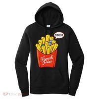 French Fries Lover Fast Food Eater  Women's Hoodie thumb 0