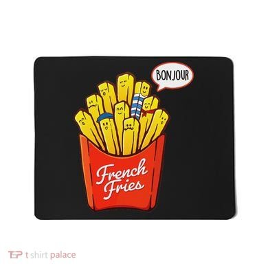 French Fries Lover Fast Food Eater  Mousepad