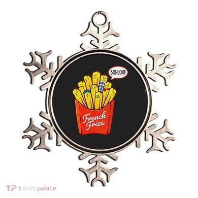 French Fries Lover Fast Food Eater  Ornament