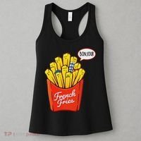 French Fries Lover Fast Food Eater  Women's Tank Top thumb 3