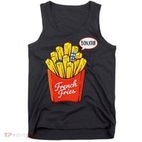 French Fries Lover Fast Food Eater  Tank Top thumb 0