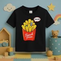 French Fries Lover Fast Food Eater  Toddler T-Shirt thumb 3