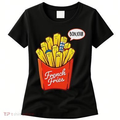 French Fries Lover Fast Food Eater  Women's T-Shirt