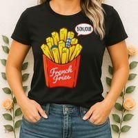 French Fries Lover Fast Food Eater  Women's T-Shirt thumb 2