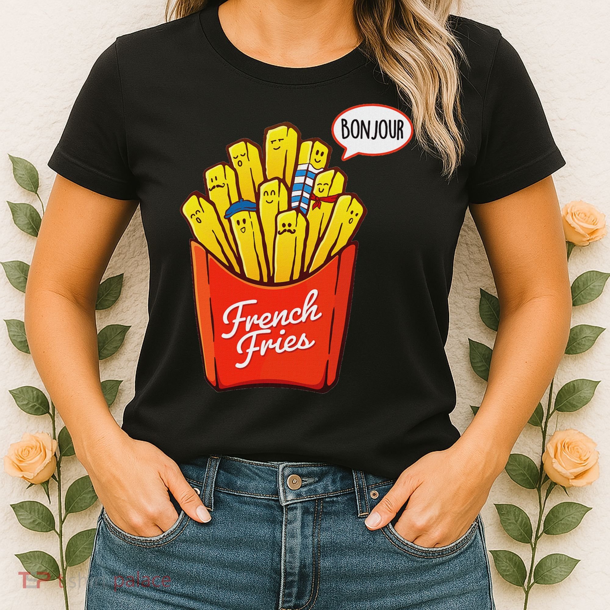 French Fries Lover Fast Food Eater  Women's T-Shirt