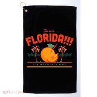Florida!! Golf Towel thumb 0