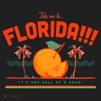 Florida!! Golf Towel thumb 3