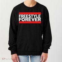 Freestyle Forever Music Fan 80s Retro Rap Style Graphic Women's Sweatshirt thumb 0