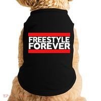 Freestyle Forever Music Fan 80s Retro Rap Style Graphic Doggie Tank thumb 0