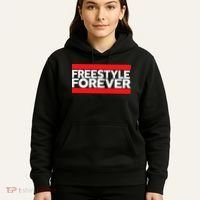 Freestyle Forever Music Fan 80s Retro Rap Style Graphic Hoodie thumb 5