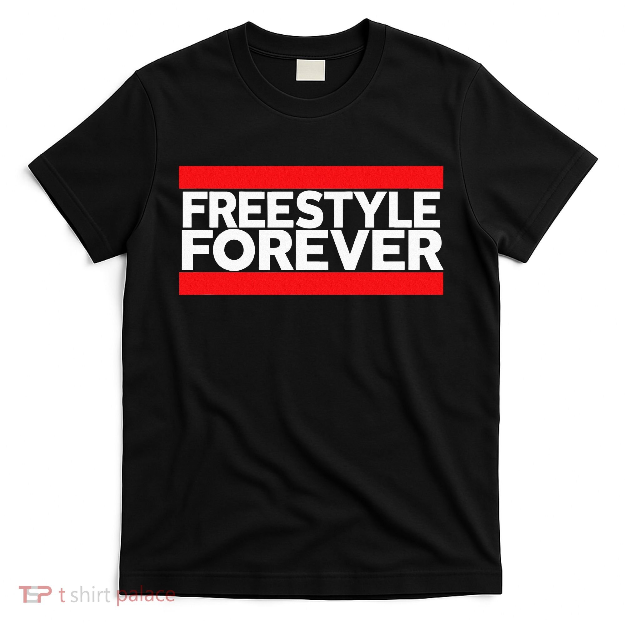 Freestyle Forever Music Fan 80s Retro Rap Style Graphic T-Shirt