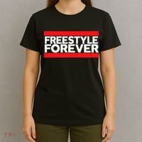 Freestyle Forever Music Fan 80s Retro Rap Style Graphic T-Shirt thumb 4