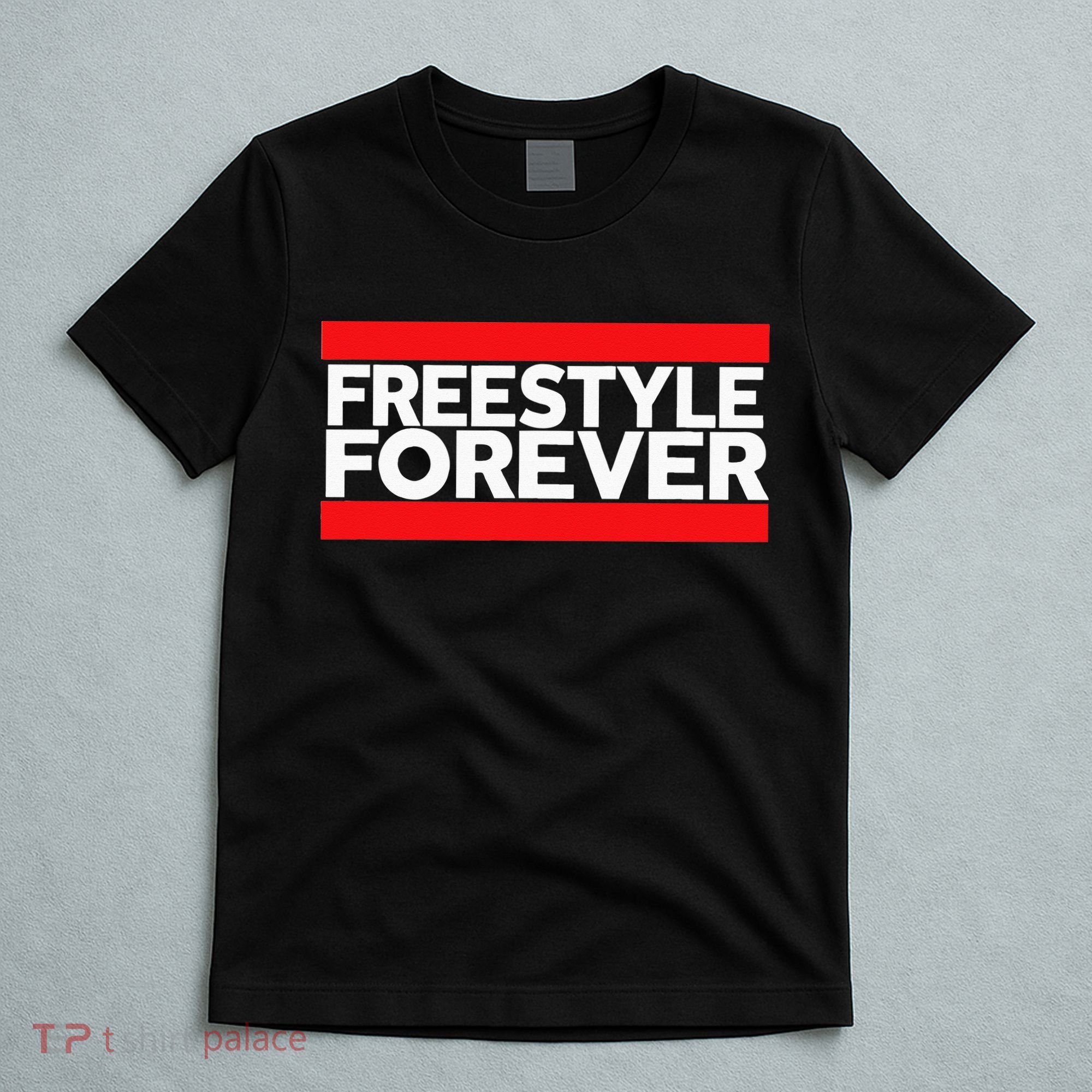 Freestyle Forever Music Fan 80s Retro Rap Style Graphic T-Shirt