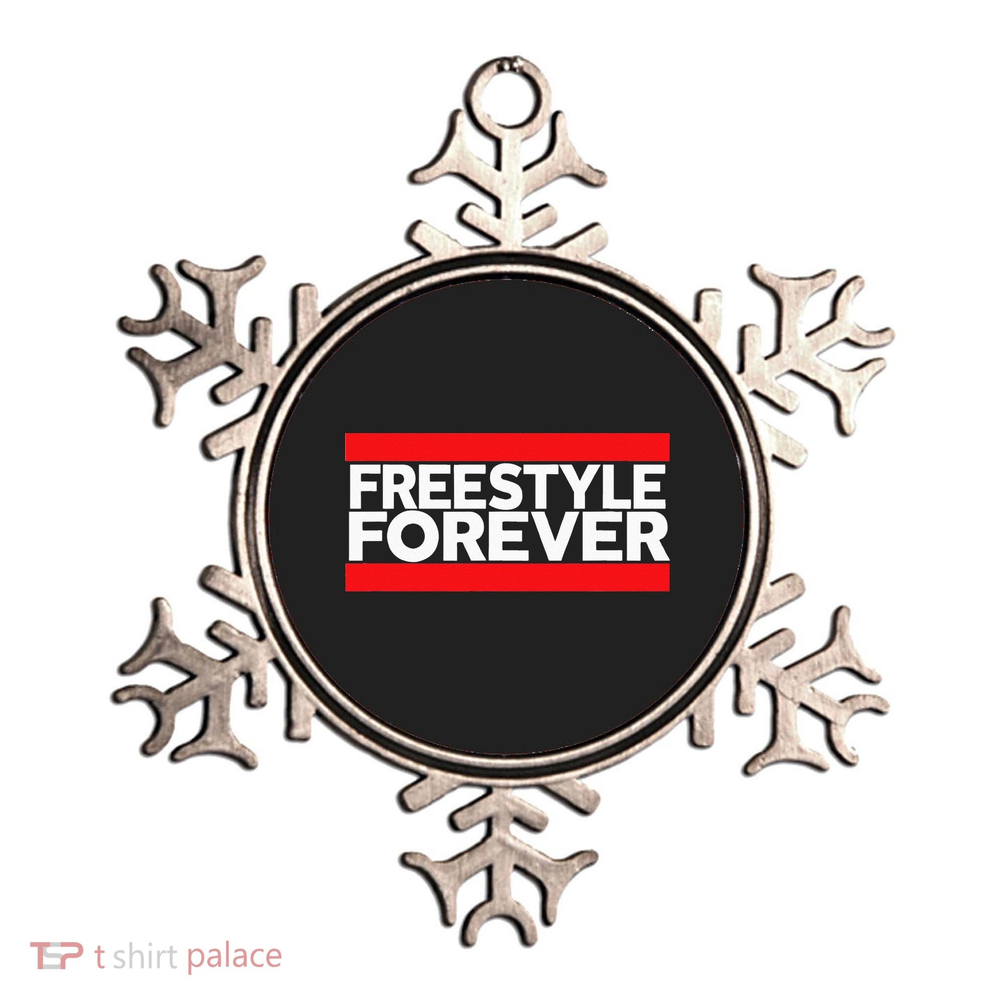 Freestyle Forever Music Fan 80s Retro Rap Style Graphic Ornament