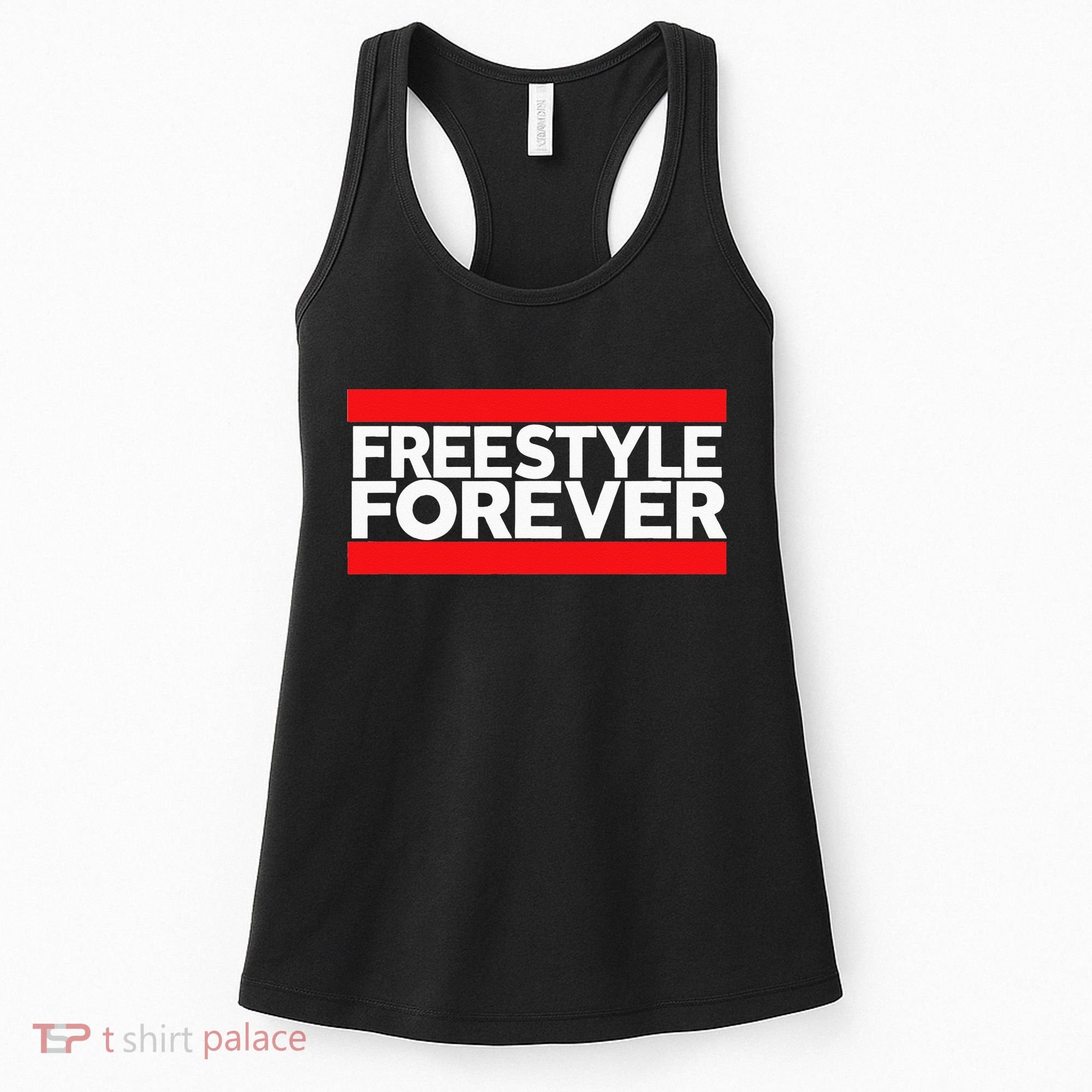 Freestyle Forever Music Fan 80s Retro Rap Style Graphic Women's Tank Top