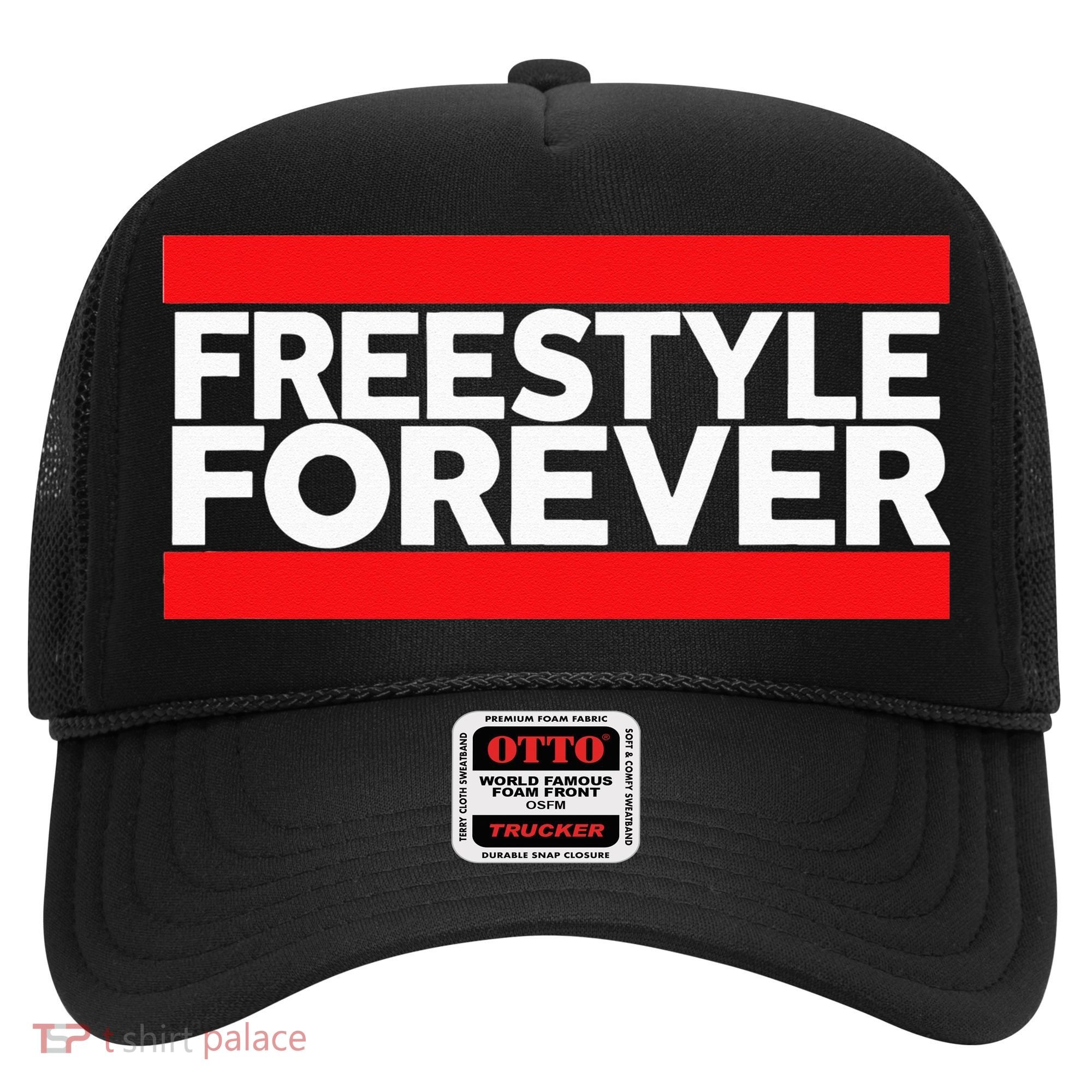 Freestyle Forever Music Fan 80s Retro Rap Style Graphic Hat