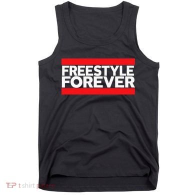 Freestyle Forever Music Fan 80s Retro Rap Style Graphic Tank Top
