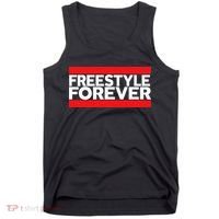 Freestyle Forever Music Fan 80s Retro Rap Style Graphic Tank Top thumb 0