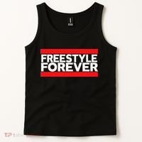 Freestyle Forever Music Fan 80s Retro Rap Style Graphic Tank Top thumb 2