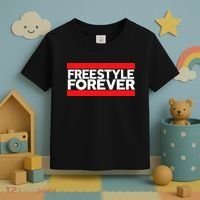Freestyle Forever Music Fan 80s Retro Rap Style Graphic Toddler T-Shirt thumb 3