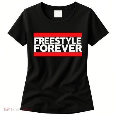 Freestyle Forever Music Fan 80s Retro Rap Style Graphic Women's T-Shirt