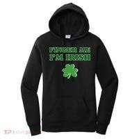Funny Finger Me I’m Irish St Patrick’s Day Women's Hoodie thumb 0