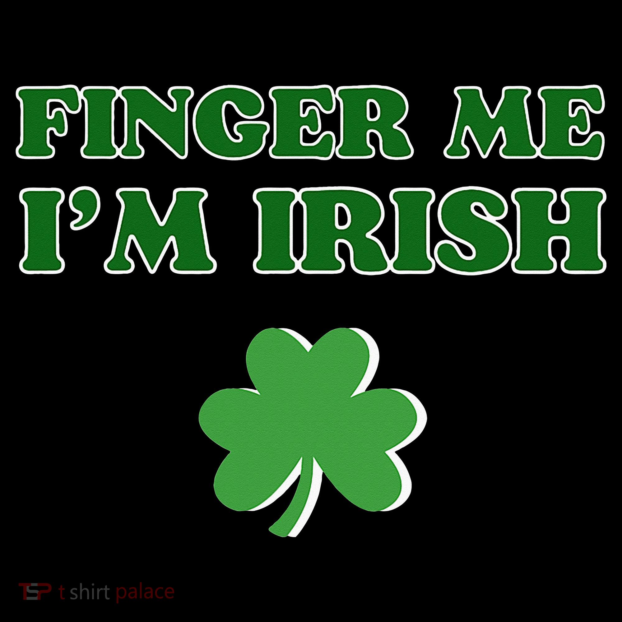 Funny Finger Me I’m Irish St Patrick’s Day Mousepad